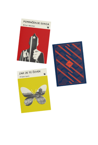 kestler, levi i čitalački dnevnik plavi (komplet 2)